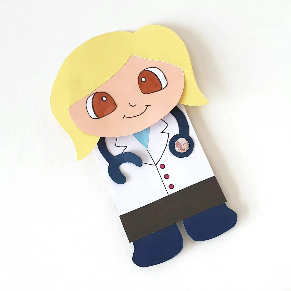 Free Printable Doctor Puppet Templates Free Printable Doctor Puppet Templates