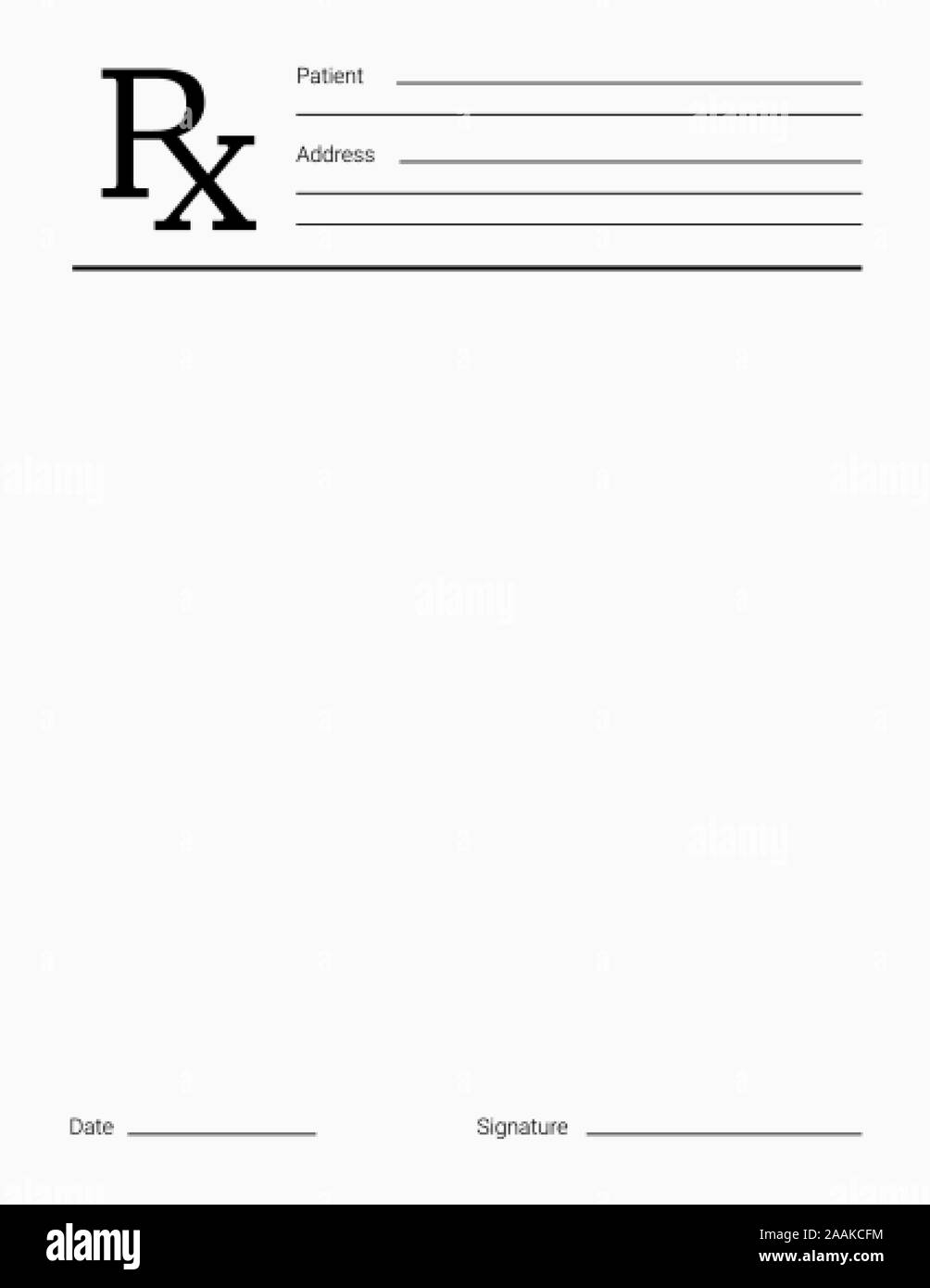 Free Printable Prescription Templates Free Printable Prescription Templates