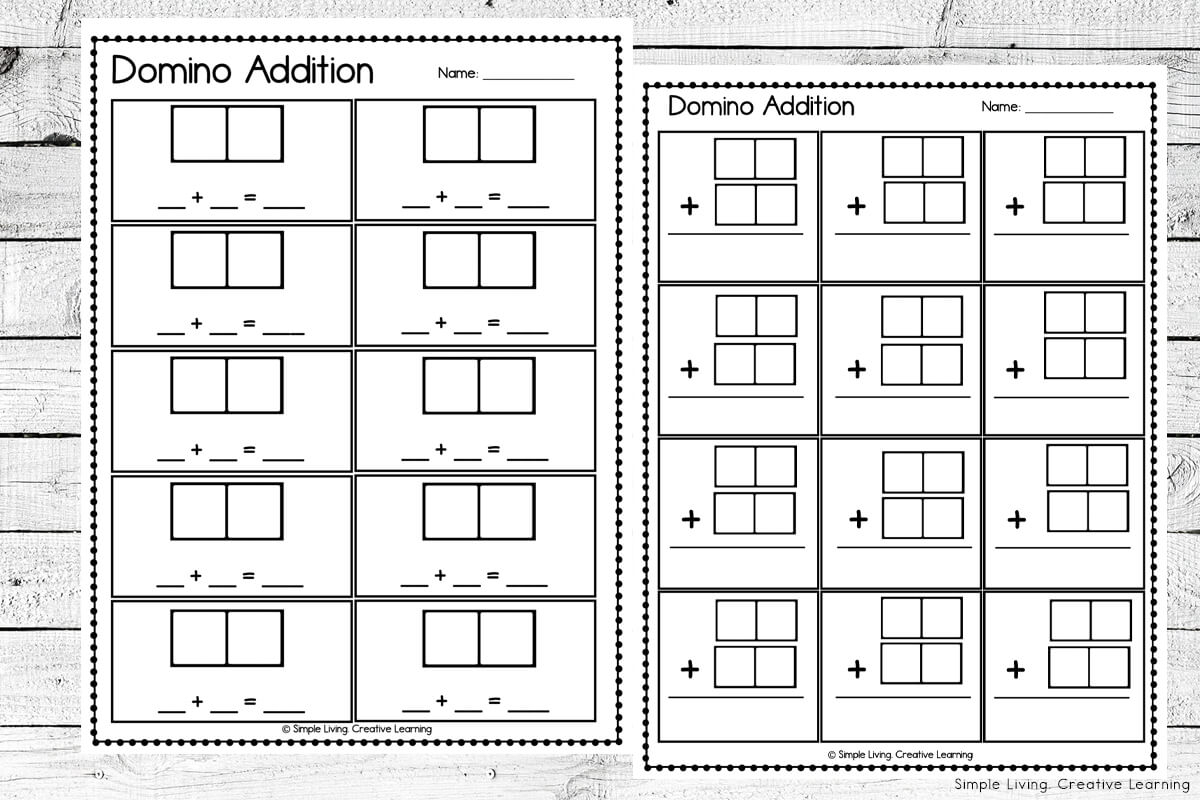 Free Printable Domino Templates Free Printable Domino Templates