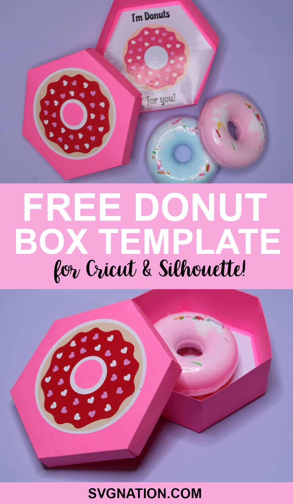 Free Printable Donut Box Templates Free Printable Donut Box Templates