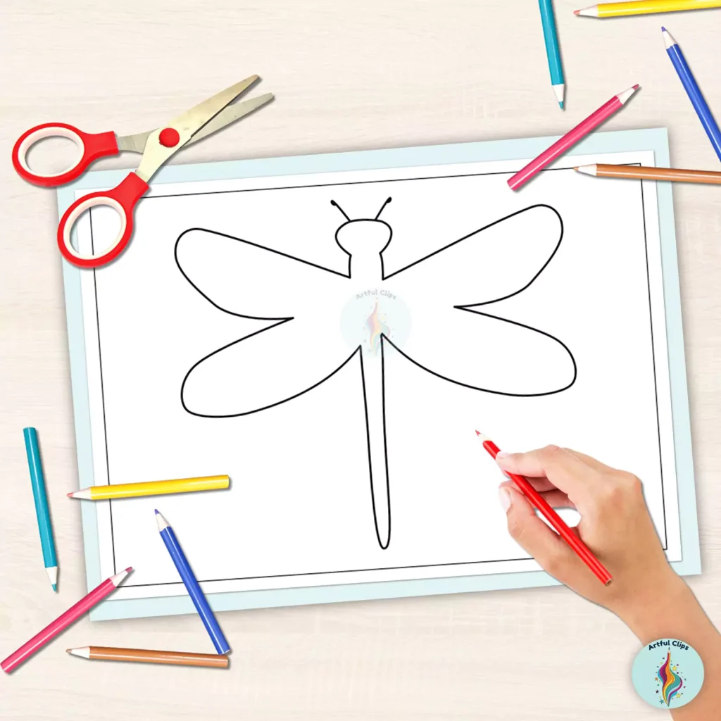 Free Printable Dragonfly Templates