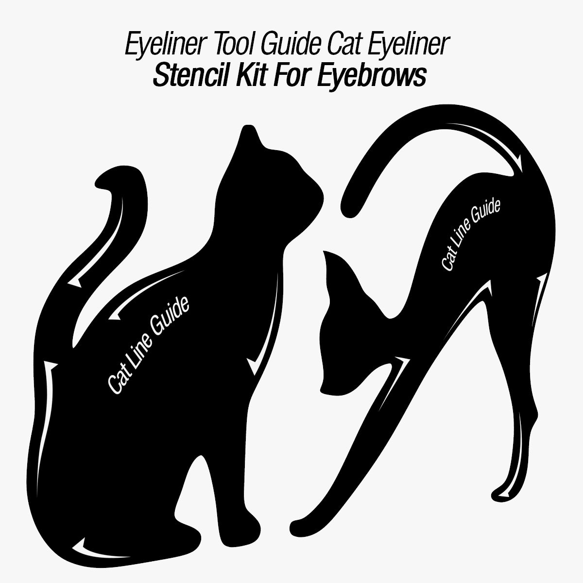 Eyeliner Tool Guide Cat Eyeliner Stencil Kit For Eyebrows 3D Model 19 c4d fbx obj stl max Free3D