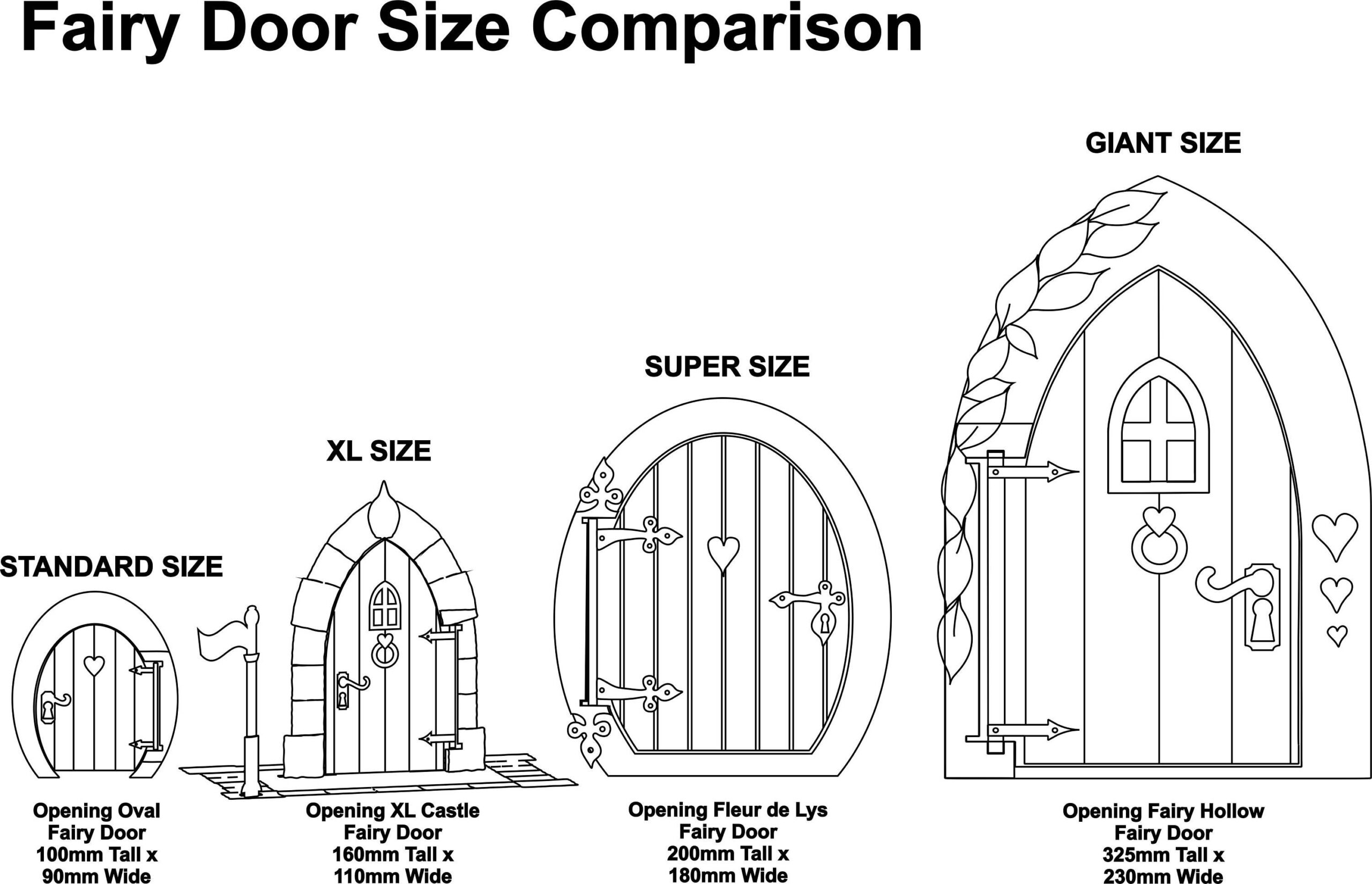 Fairy House Supplies Halandar 48 Pcs Fairy Door Window Craft Kit Wooden Book Of Doors