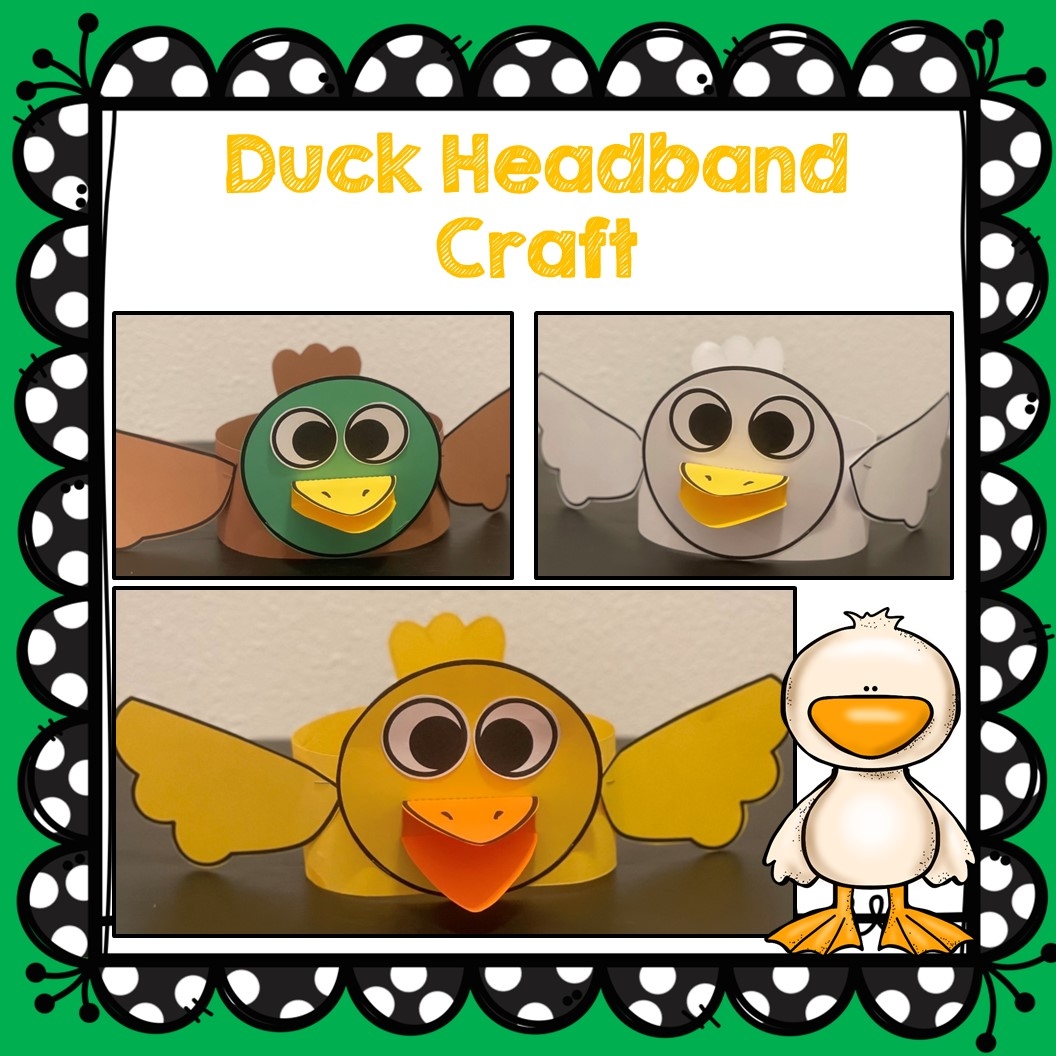 Free Printable Duck Headband Templates