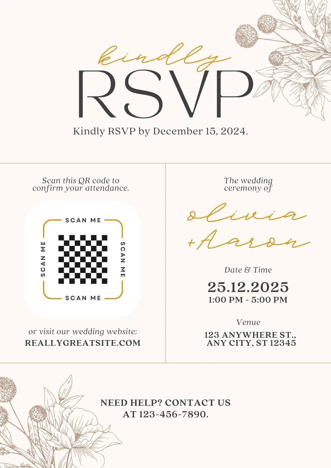 Free Printable Rsvp Templates