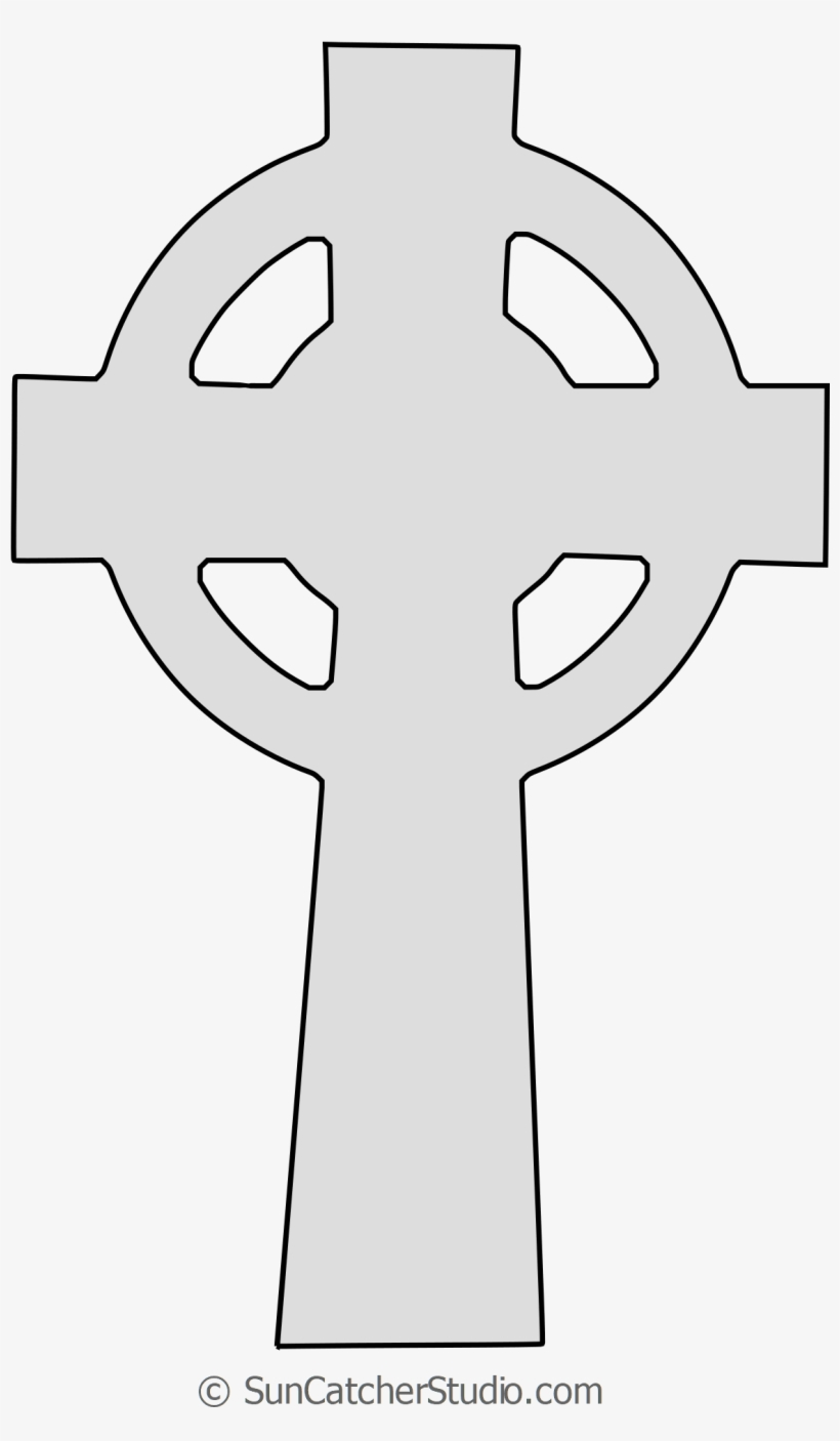 Free Celtic Cross Pattern Stencil Templates Printable Celtic Knot Transparent PNG 1229x2000 Free Download On NicePNG