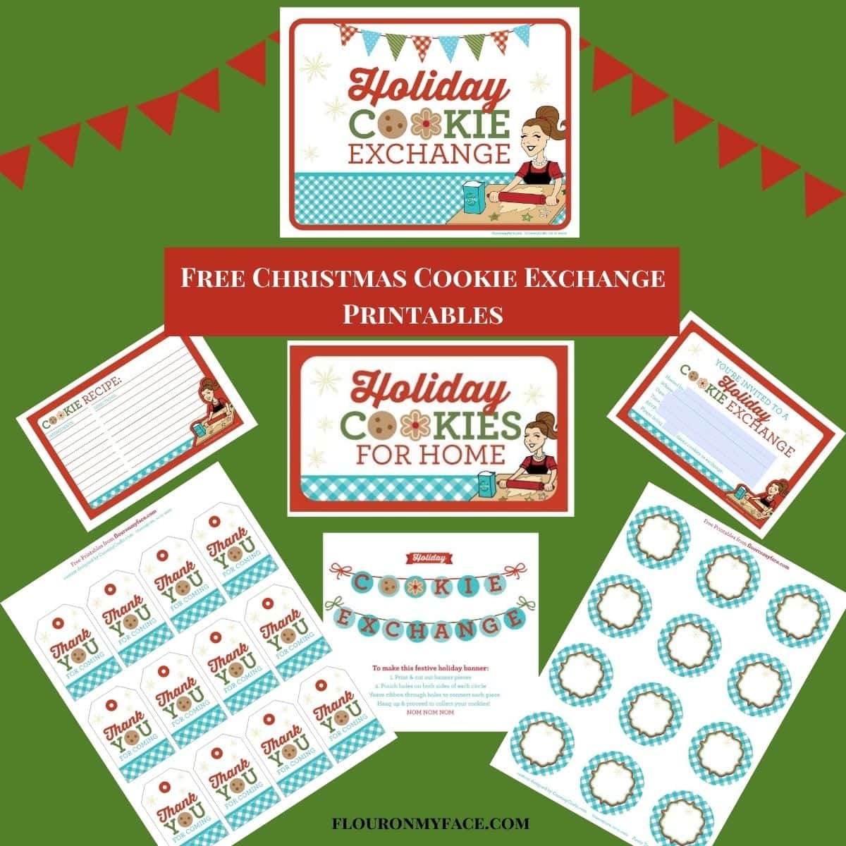 Free Printable Cookie Exchange Templates