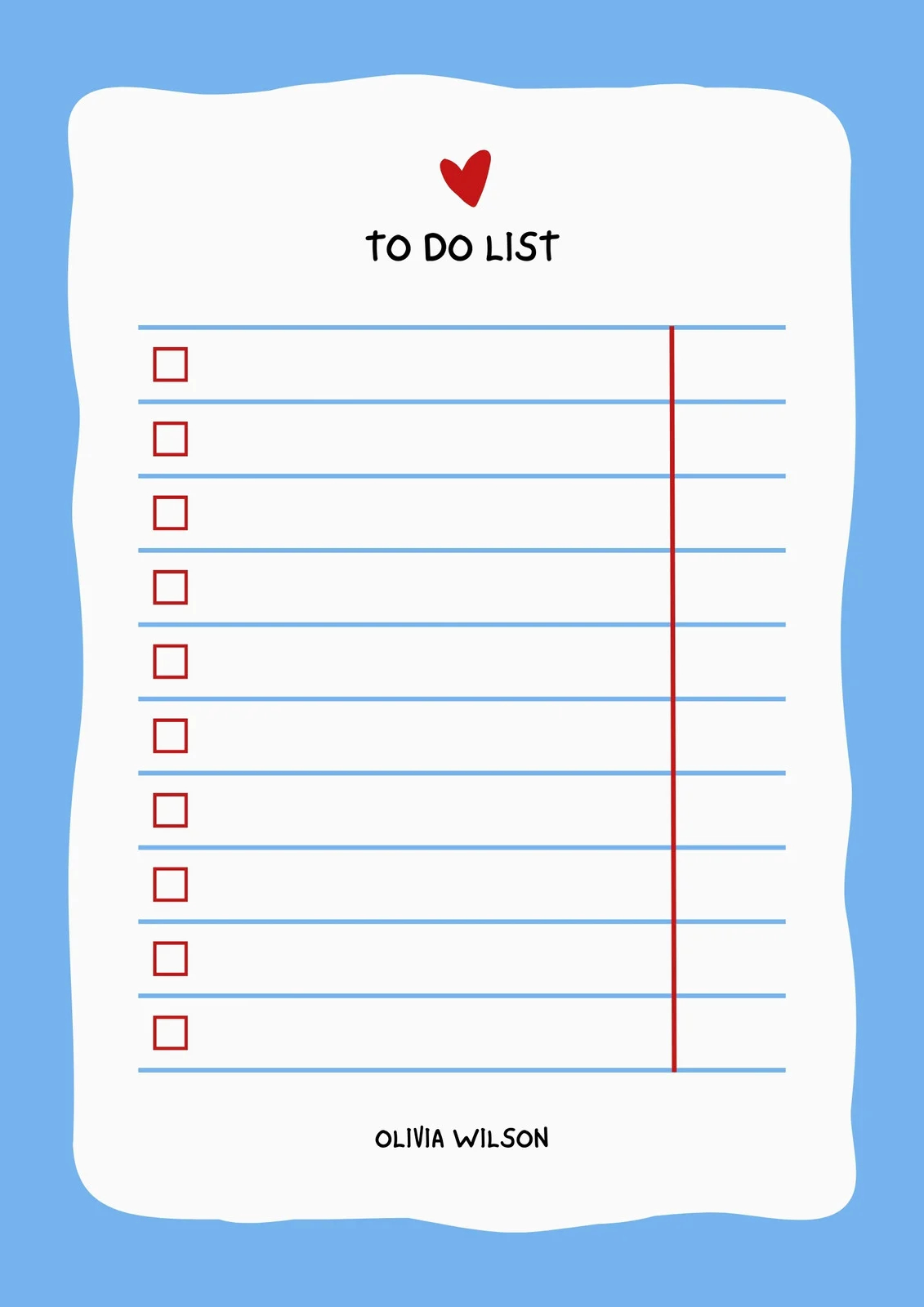 Free Custom Downloadable Checklist Templates Canva