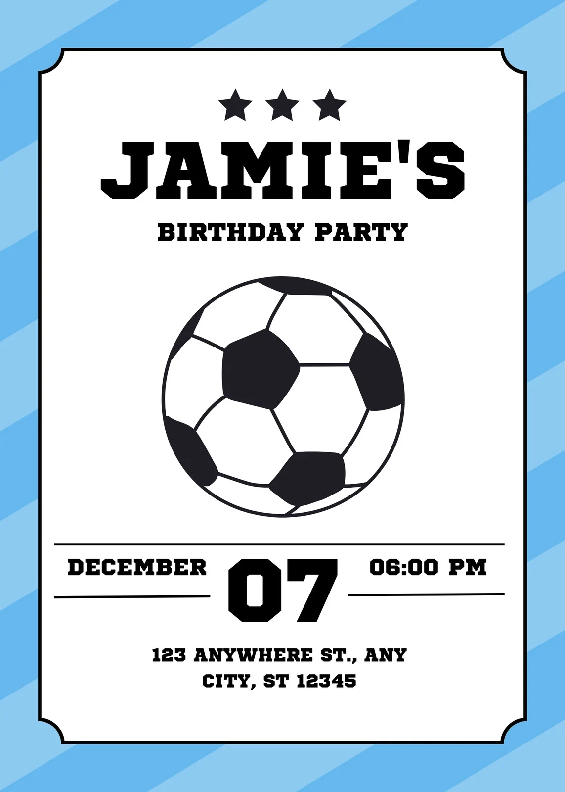 Free Custom Printable Sports Invitation Templates Canva Free Custom Printable Sports Invitation Templates Canva