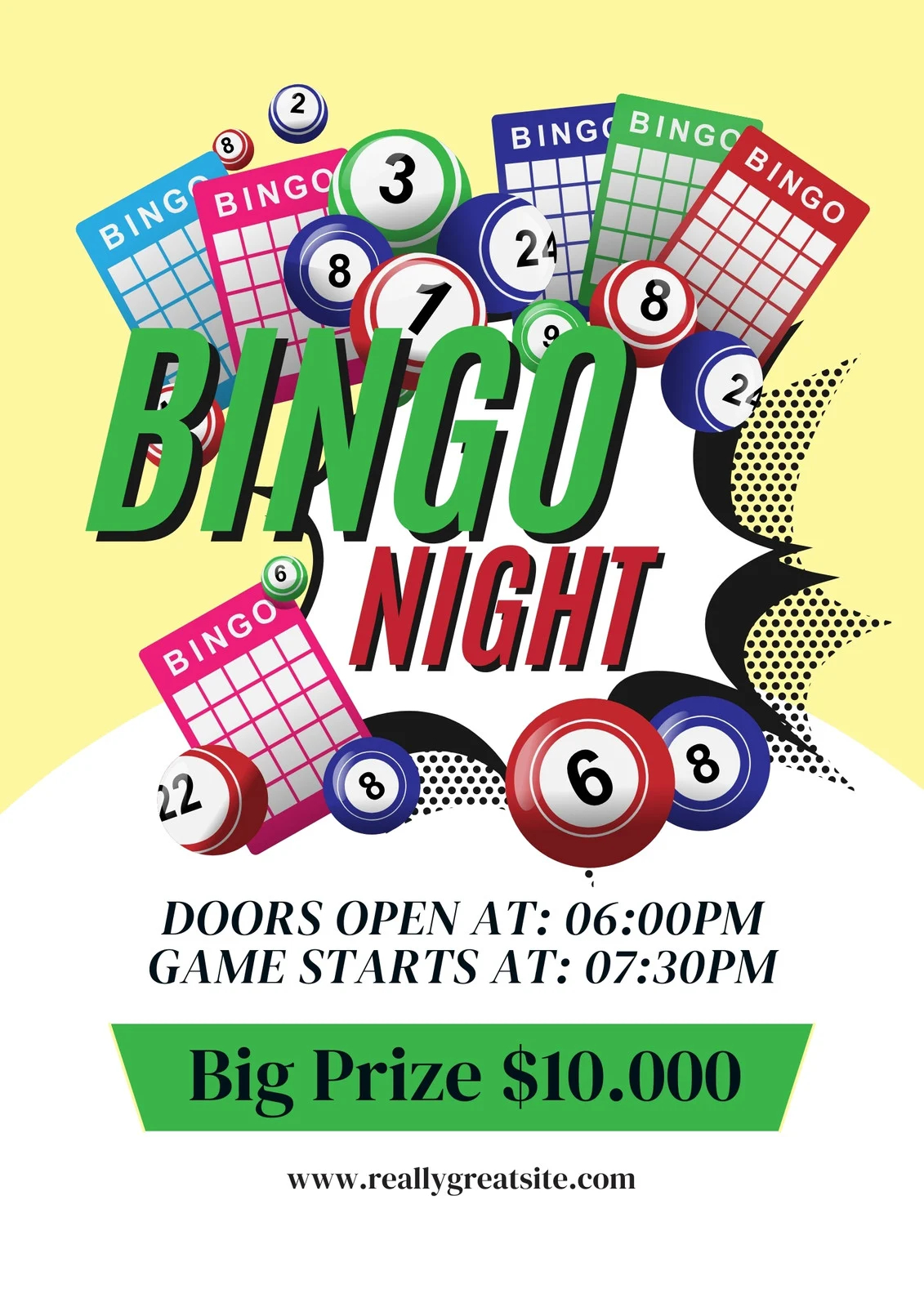 Free Customizable Printable Bingo Flyer Templates Canva Free Customizable Printable Bingo Flyer Templates Canva