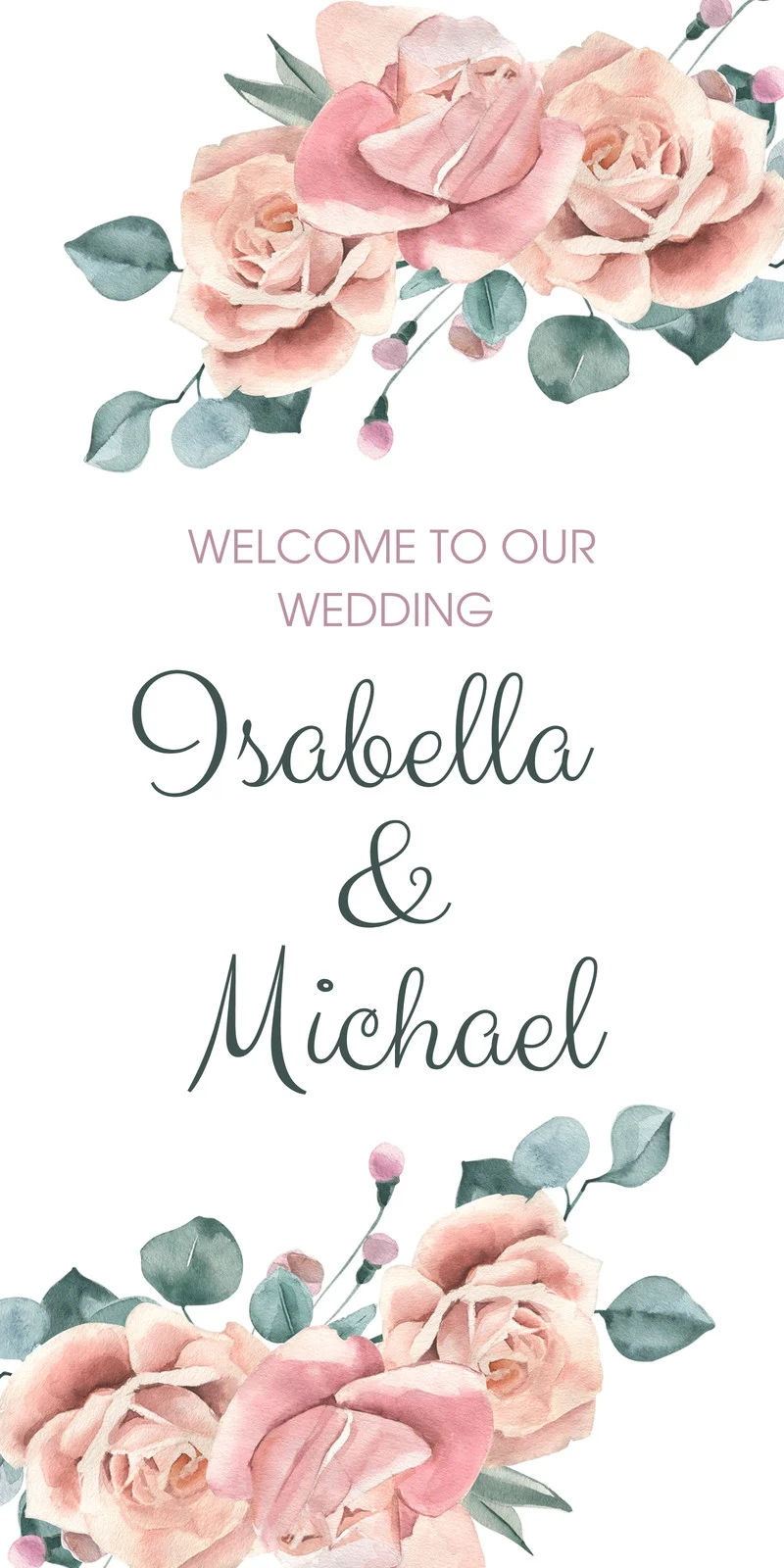 Free Printable Wedding Banner Templates