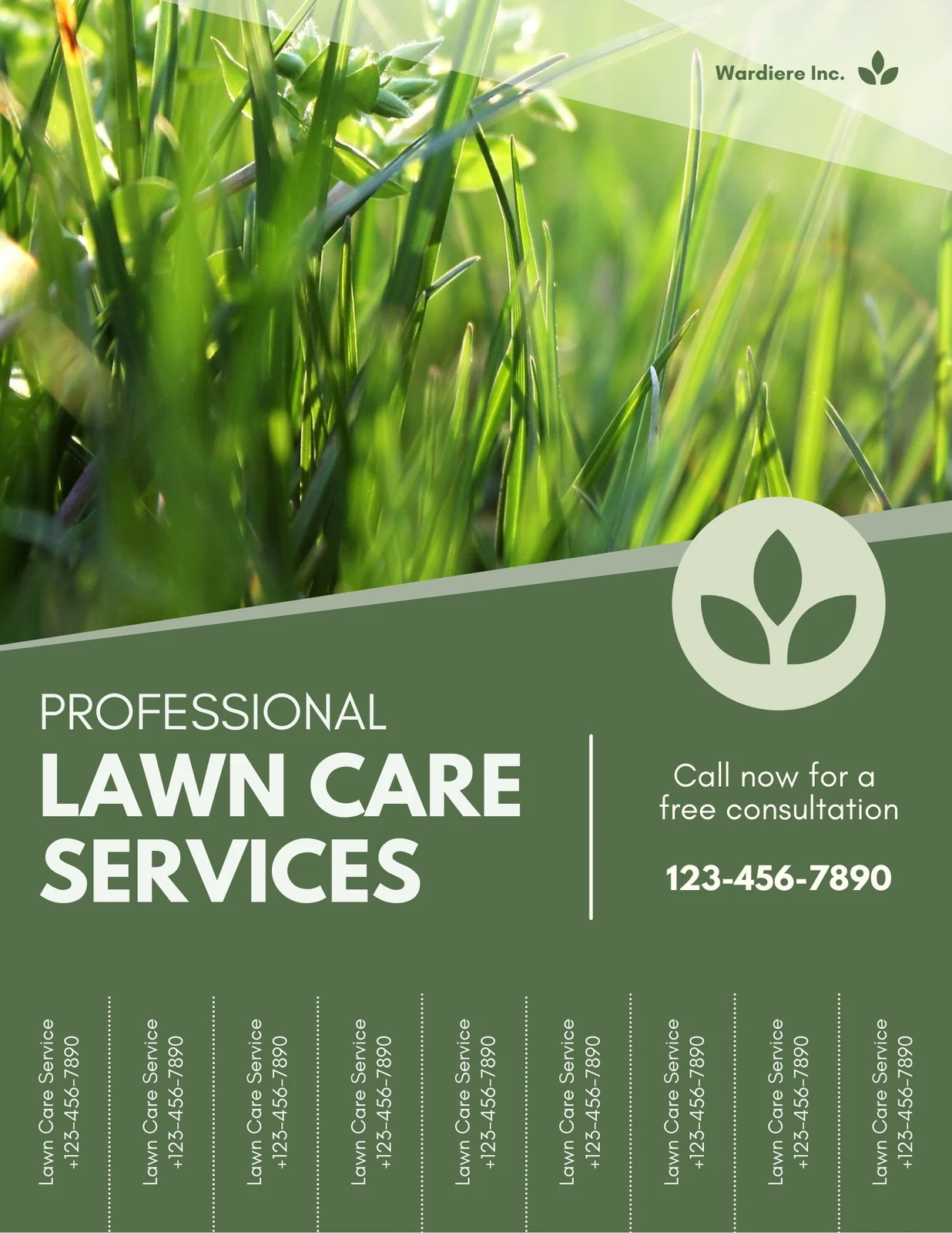 Free Editable Printable Lawn Care Flyer Templates Canva