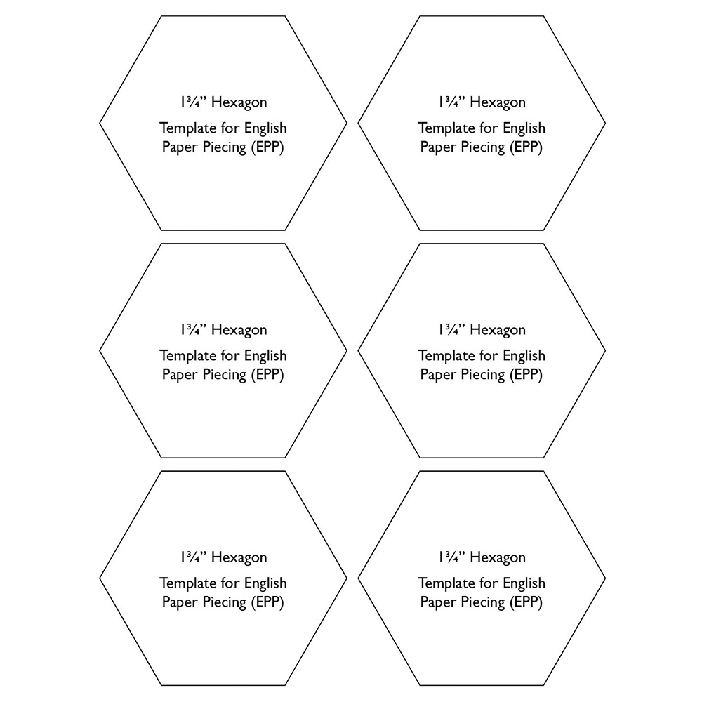 Free Printable Hexagon Templates Free Printable Hexagon Templates