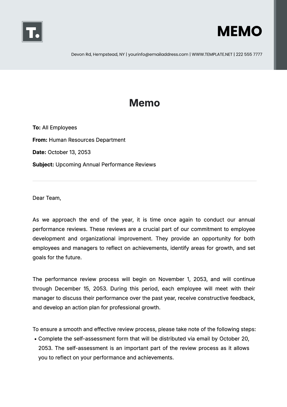 Free Printable Memorandum Templates