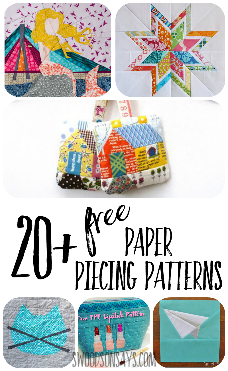Free Paper Piecing Patterns To Download And Sew Free Paper Piecing Patterns To Download And Sew