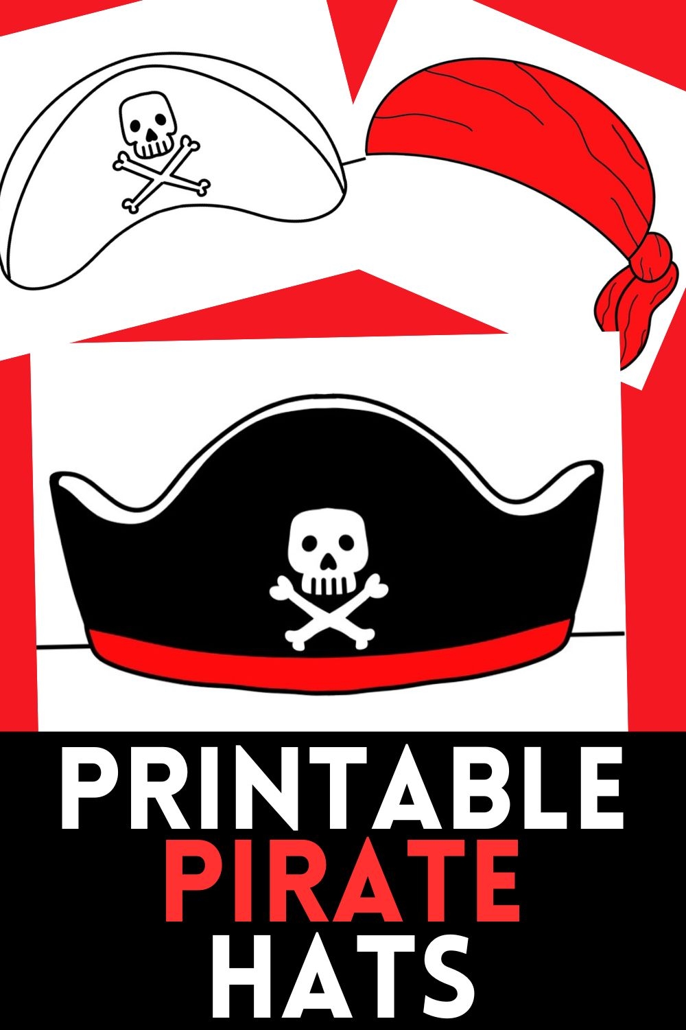 Free Printable Pirate Hat Templates