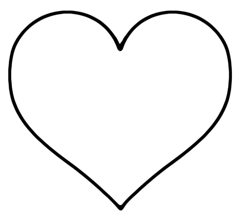 Free Printable Heart Templates
