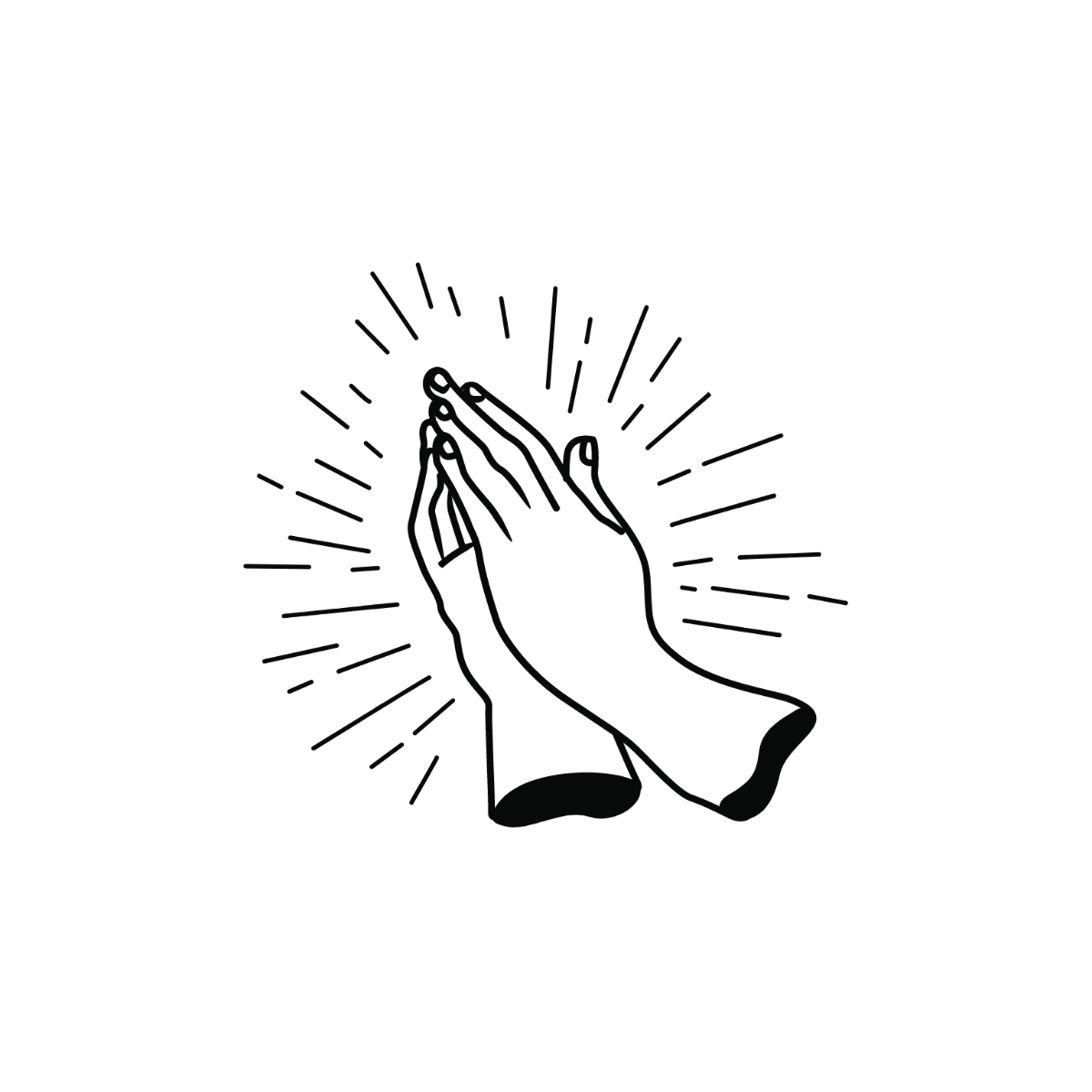 Free Praying Clipart PNG To Customize And Download
