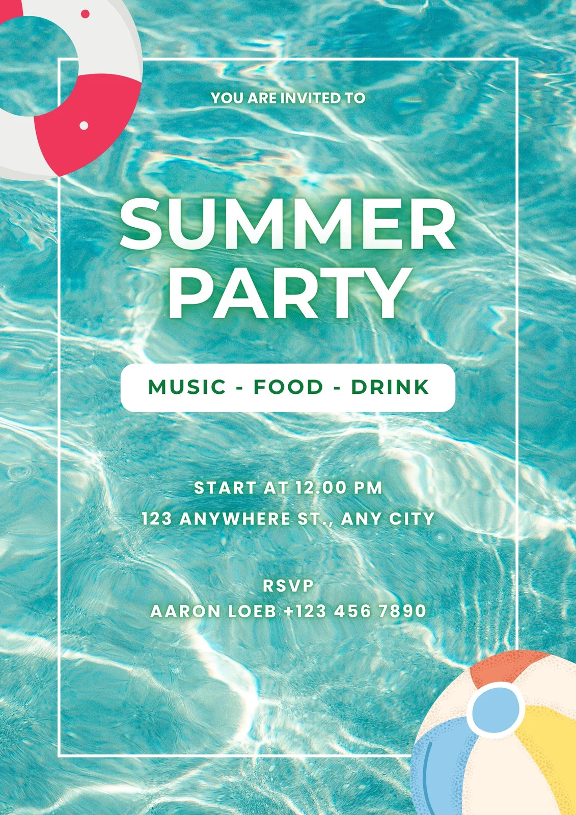 Free Printable And Customizable Party Flyer Templates Canva