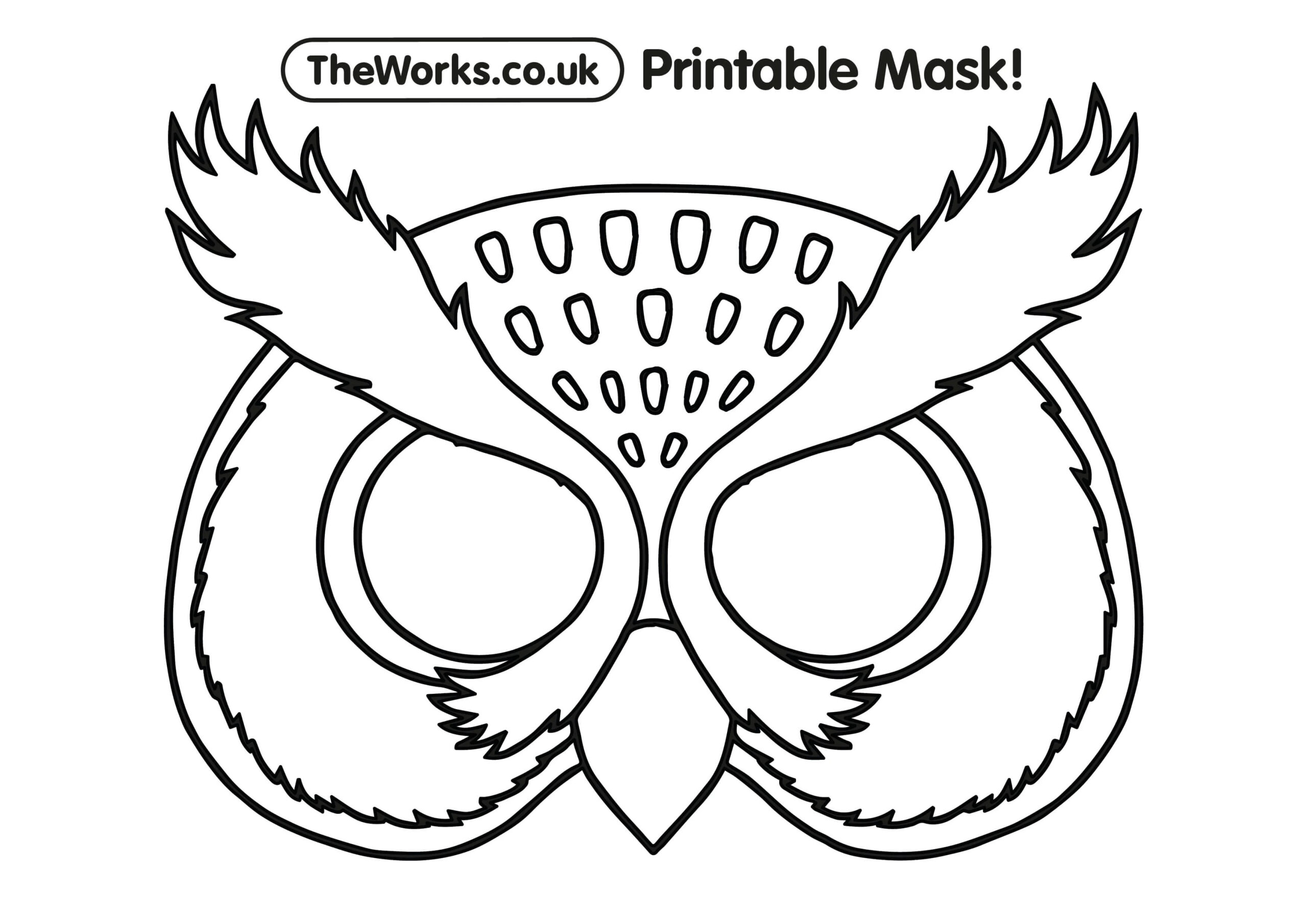 Free Printable Animal Masks The Works