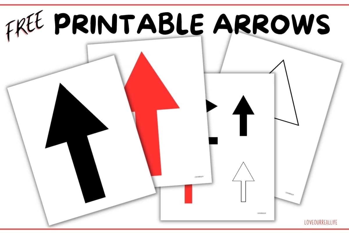 FREE Printable Arrow Signs Directional Templates Love Our Real Life FREE Printable Arrow Signs Directional Templates Love Our Real Life