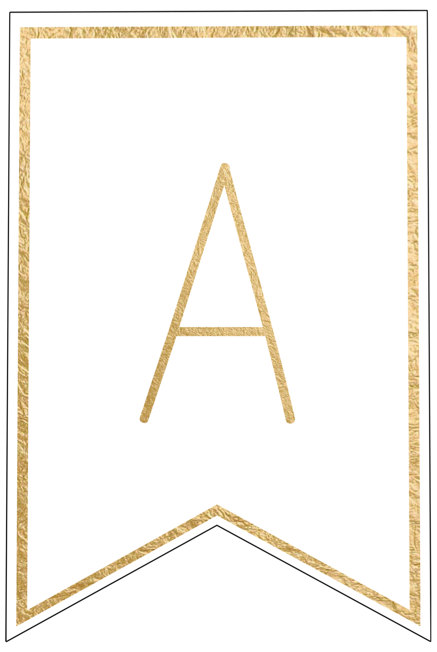 Free Printable Banner Letters Templates Paper Trail Design