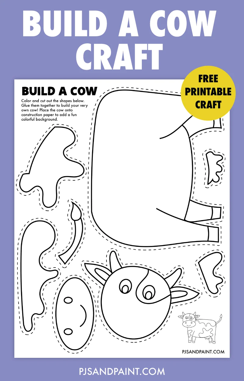 Free Printable Cow Templates Free Printable Cow Templates