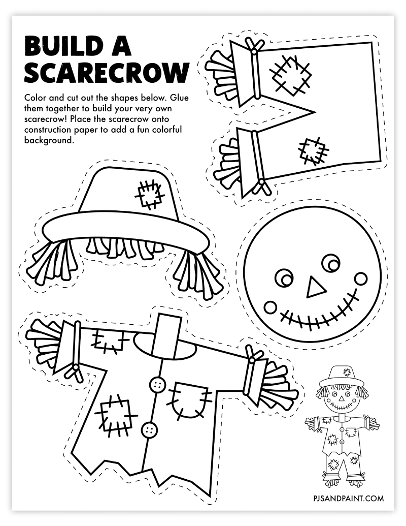 Free Printable Scarecrow Hat Templates