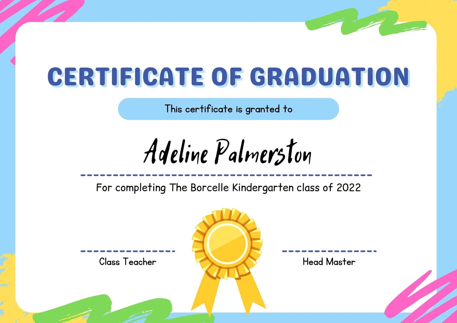 Free Printable Certificate Templates