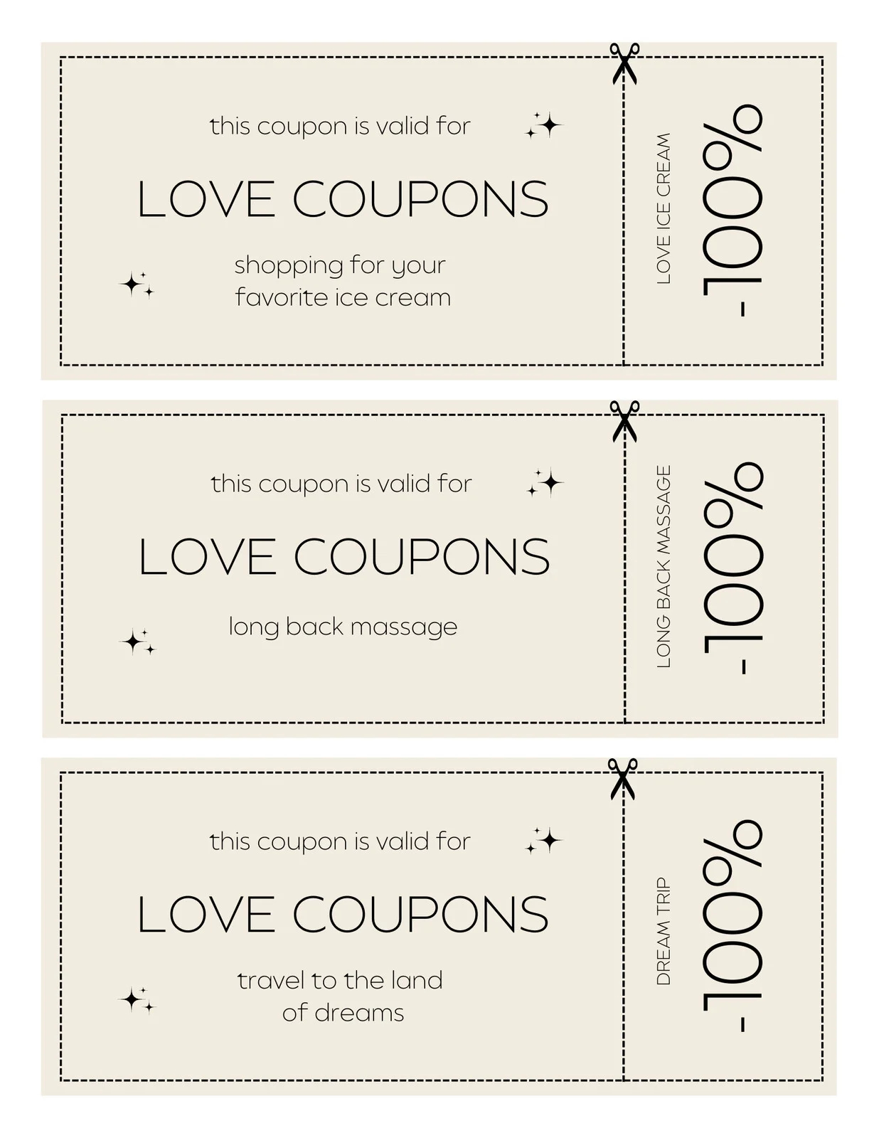 Free Printable Coupon Templates Free Printable Coupon Templates