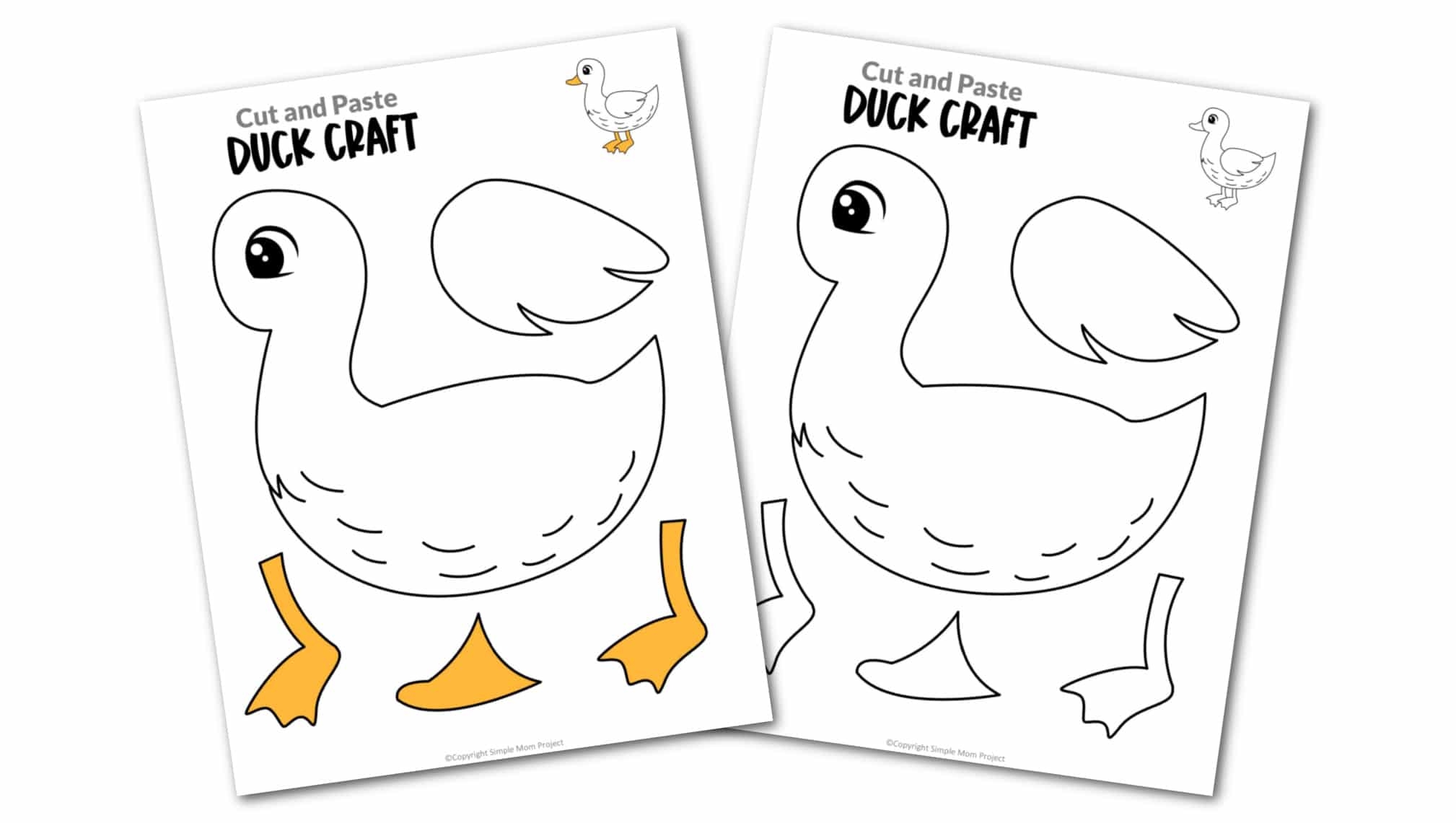 Free Printable Duck Templates
