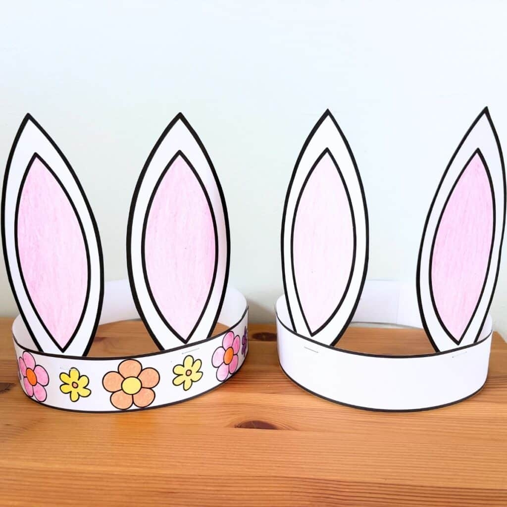 Free Printable Easter Bunny Ears Headband For Kids Simply Full Of Delight Free Printable Easter Bunny Ears Headband For Kids Simply Full Of Delight