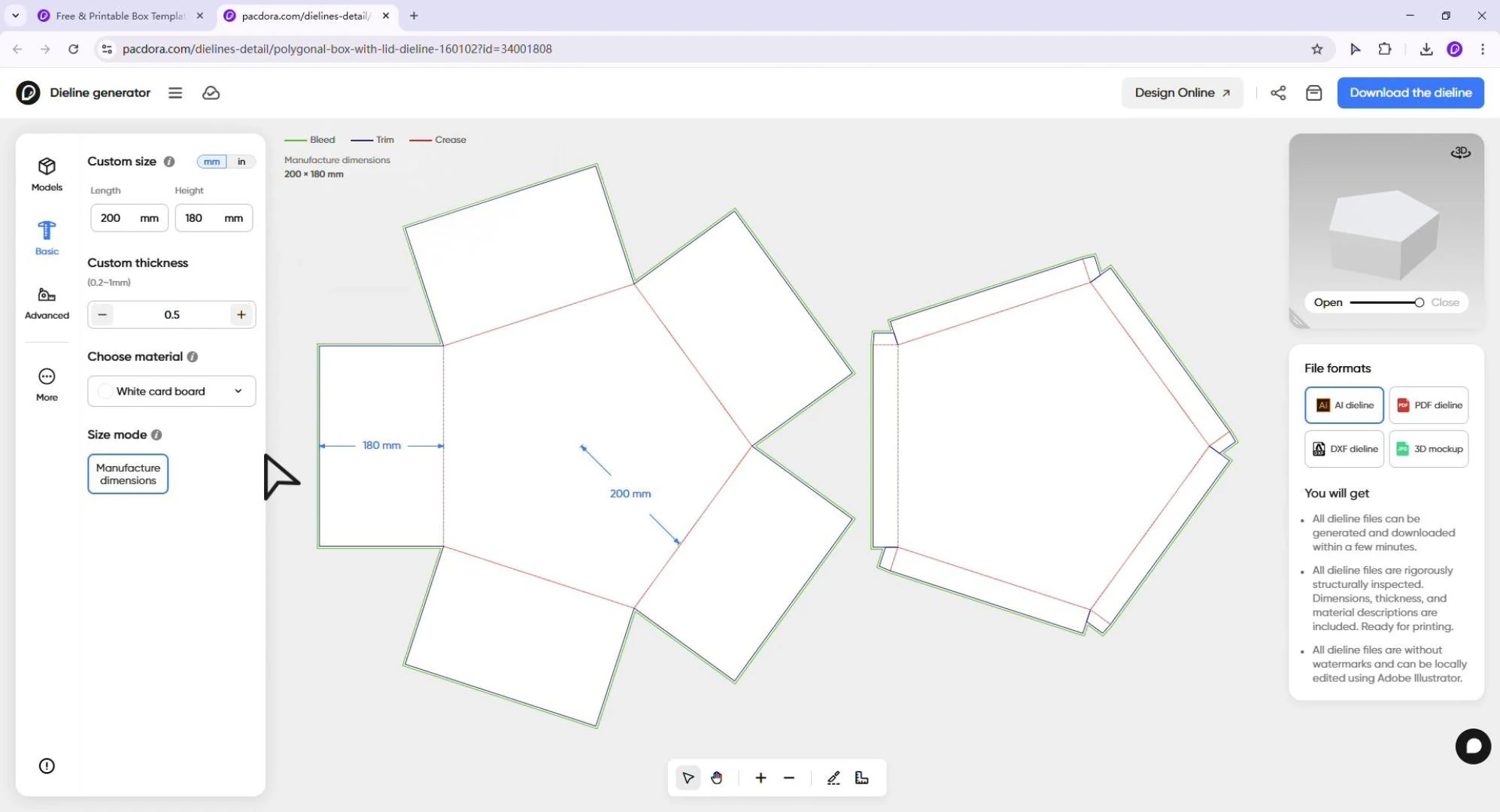 Free Printable Exploding Box Templates