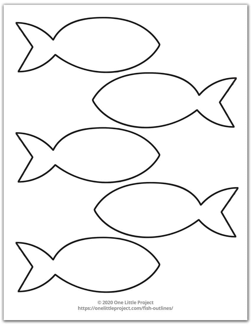 Free Printable Fish Templates Free Printable Fish Templates