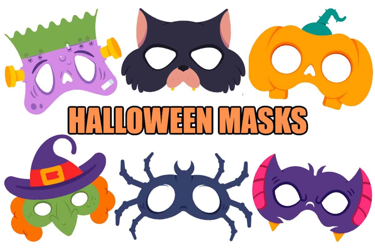 Free Printable Halloween Masks Free Printable Halloween Masks