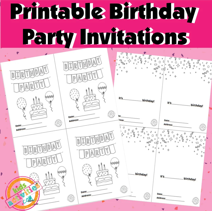 Free Printable Invitation Templates