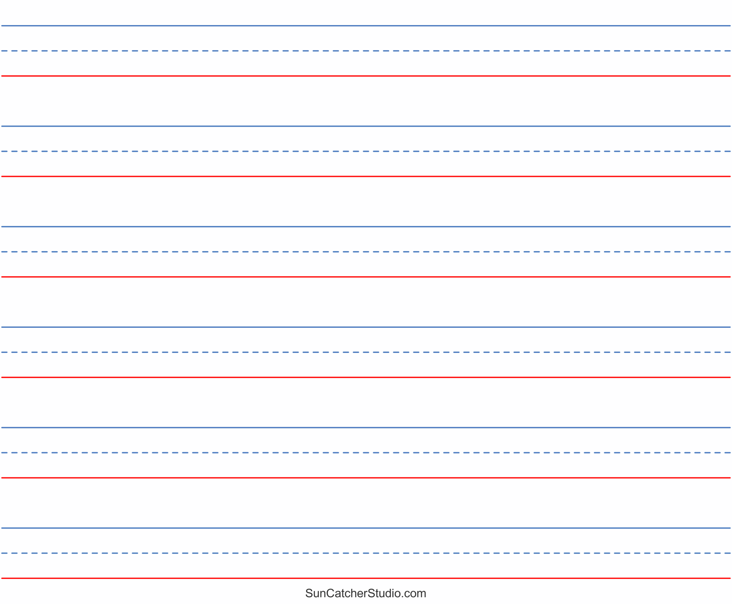 Free Printable Lined Paper Handwriting Notebook Templates Free Printables Monograms Design Tools Patterns DIY Projects
