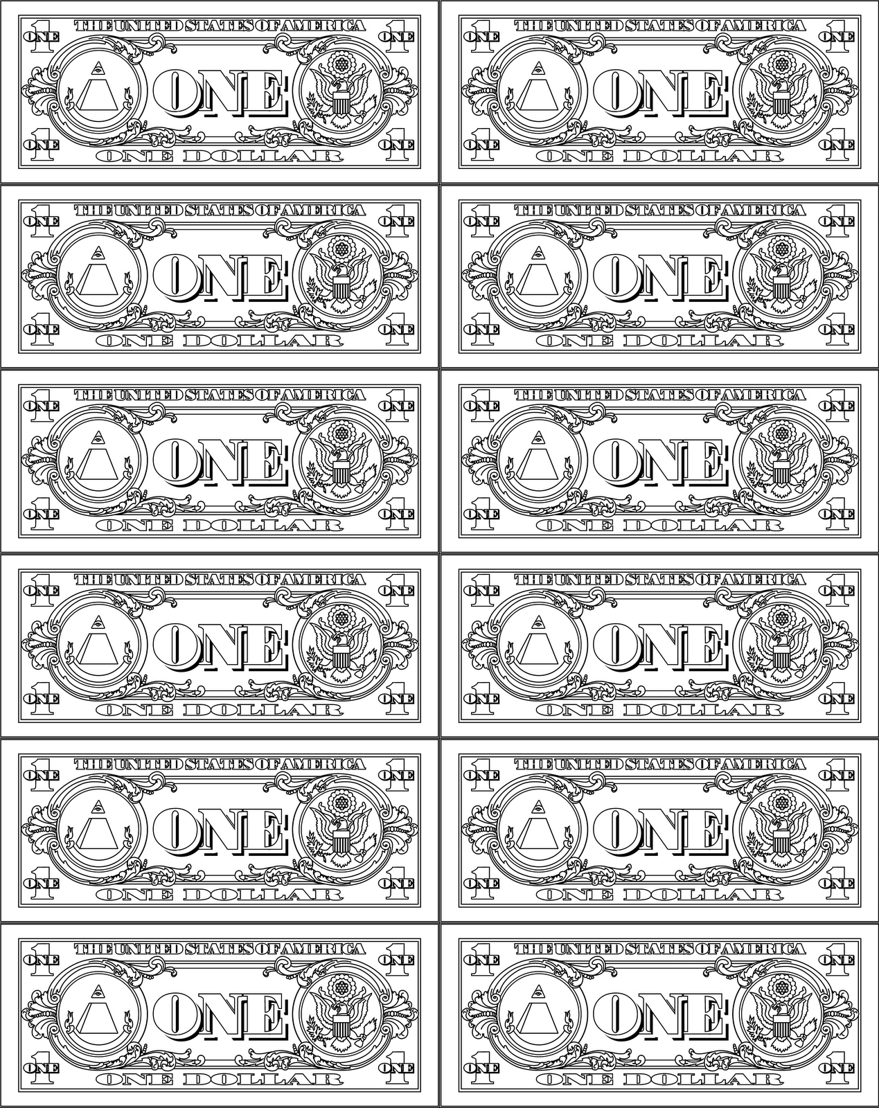 Free Printable Money Printable Party Favors