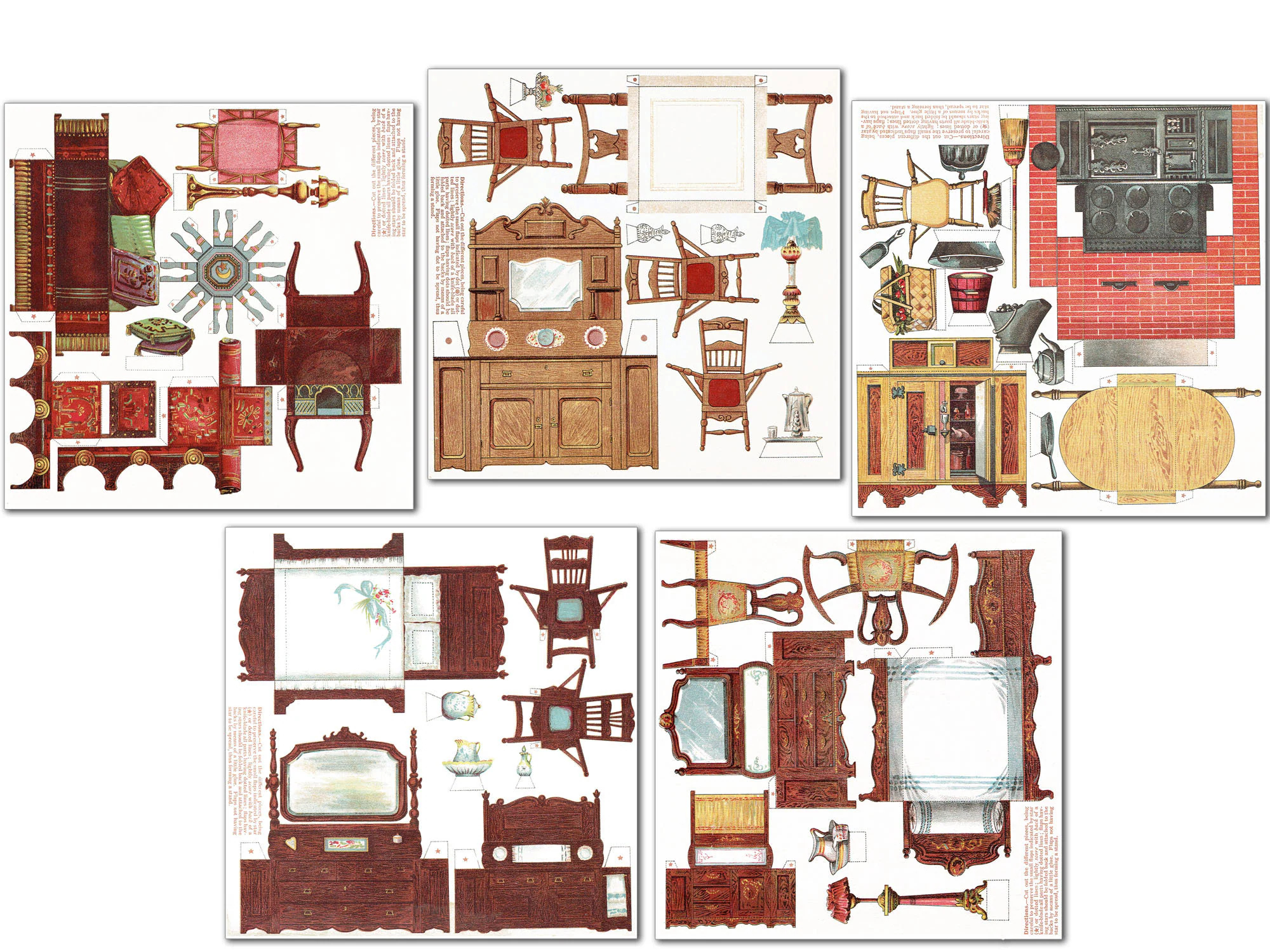 Free Printable Paper Dollhouse Furniture Clearance
