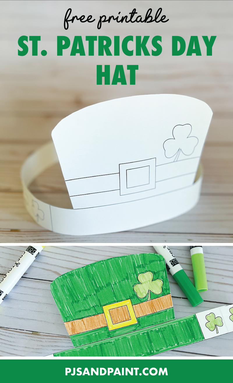 Free Printable Leprechaun Hat Templates