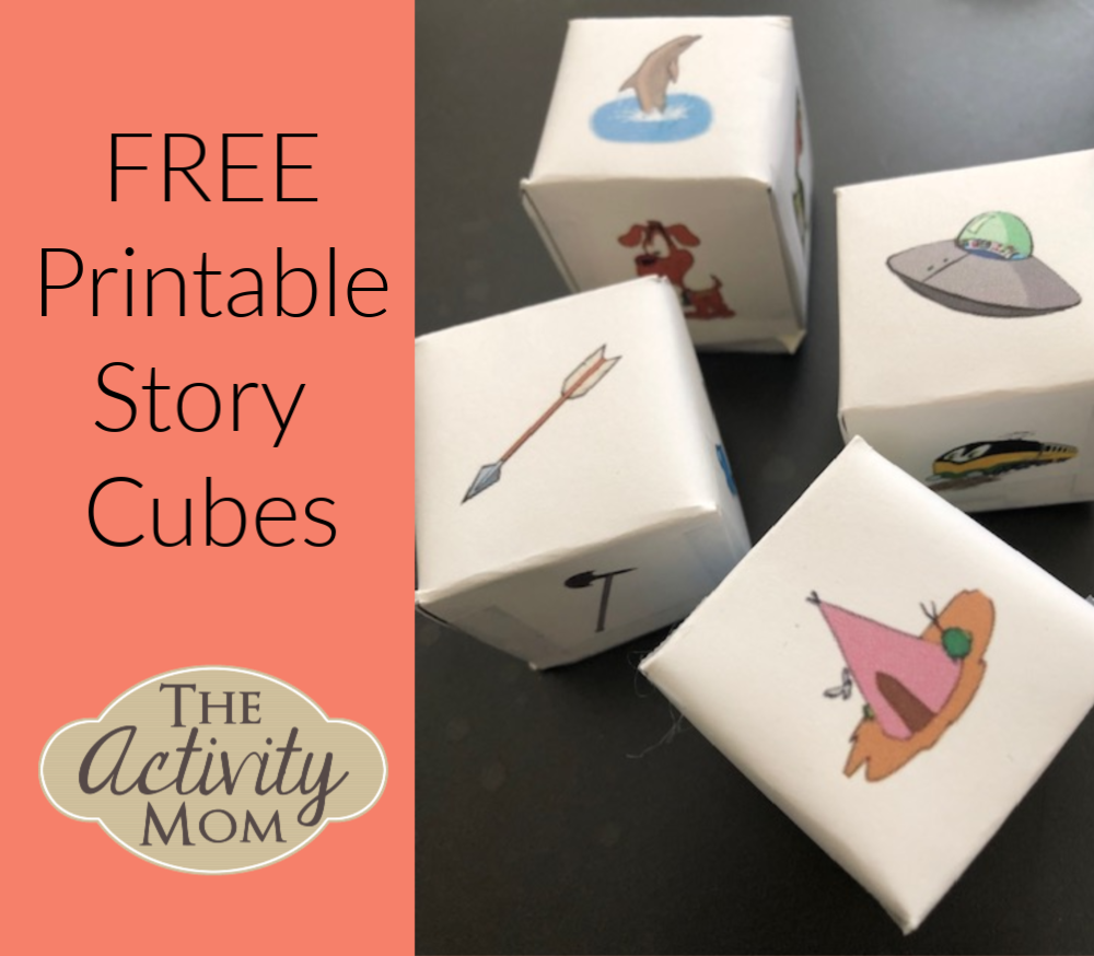 FREE Printable Story Cubes The Activity Mom FREE Printable Story Cubes The Activity Mom