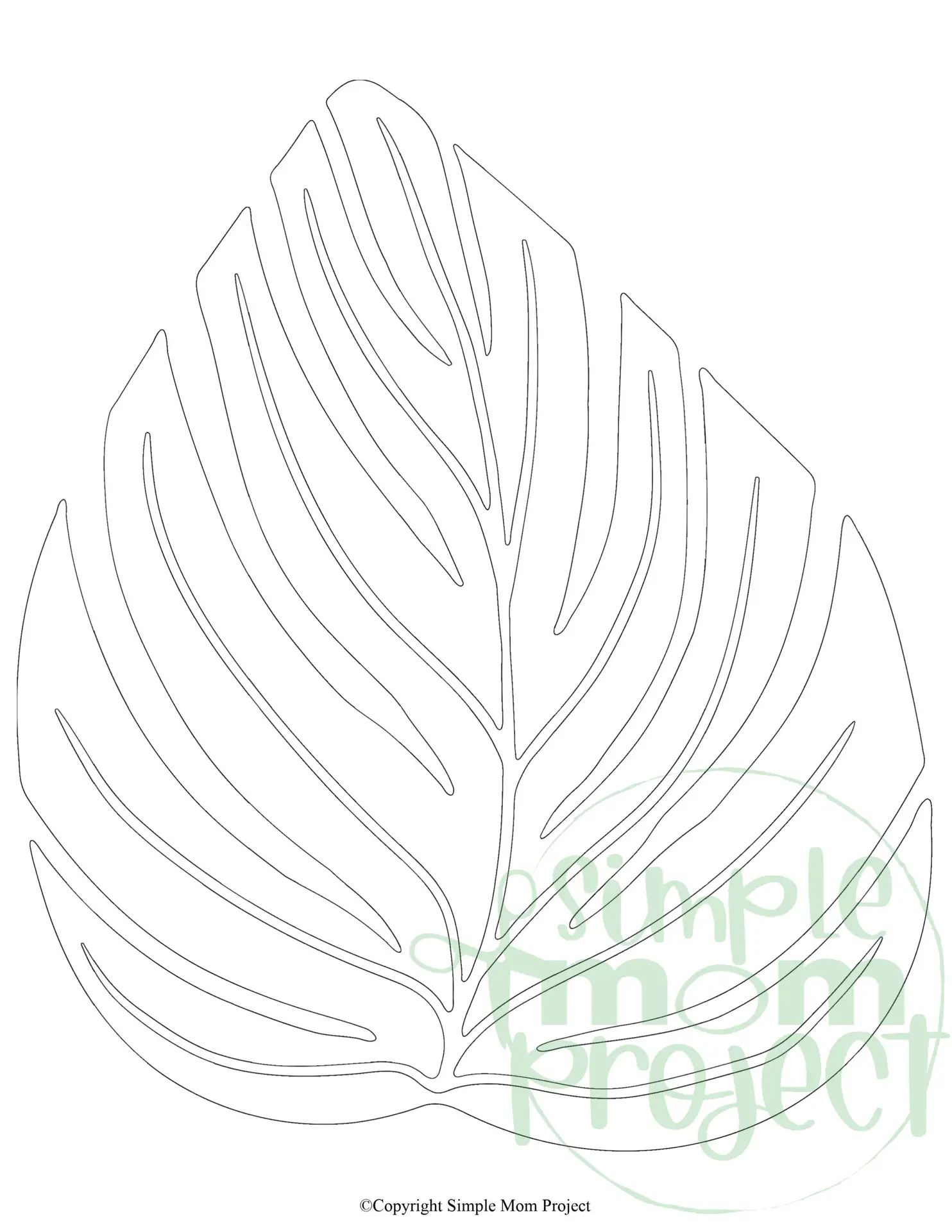 Free Printable Safari Leaf Templates Free Printable Safari Leaf Templates