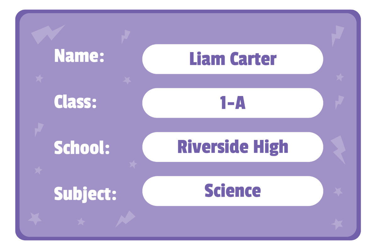 Free School Book Label Template To Edit Online