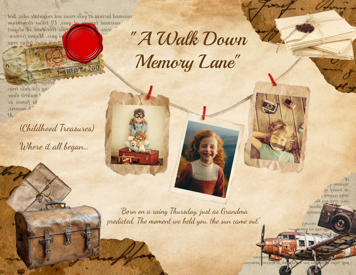 Free Printable Scrapbook Templates