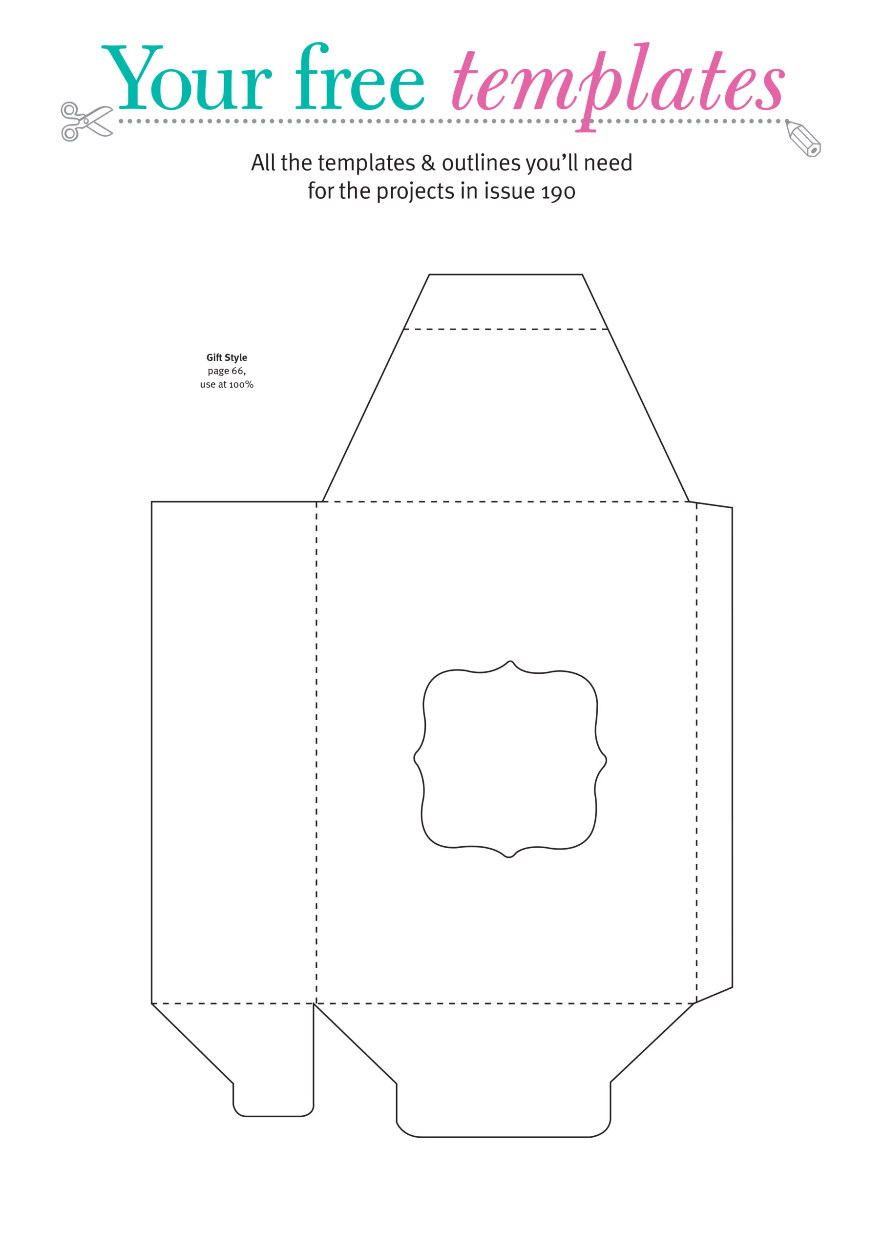 Free Printable Fairy Door Templates