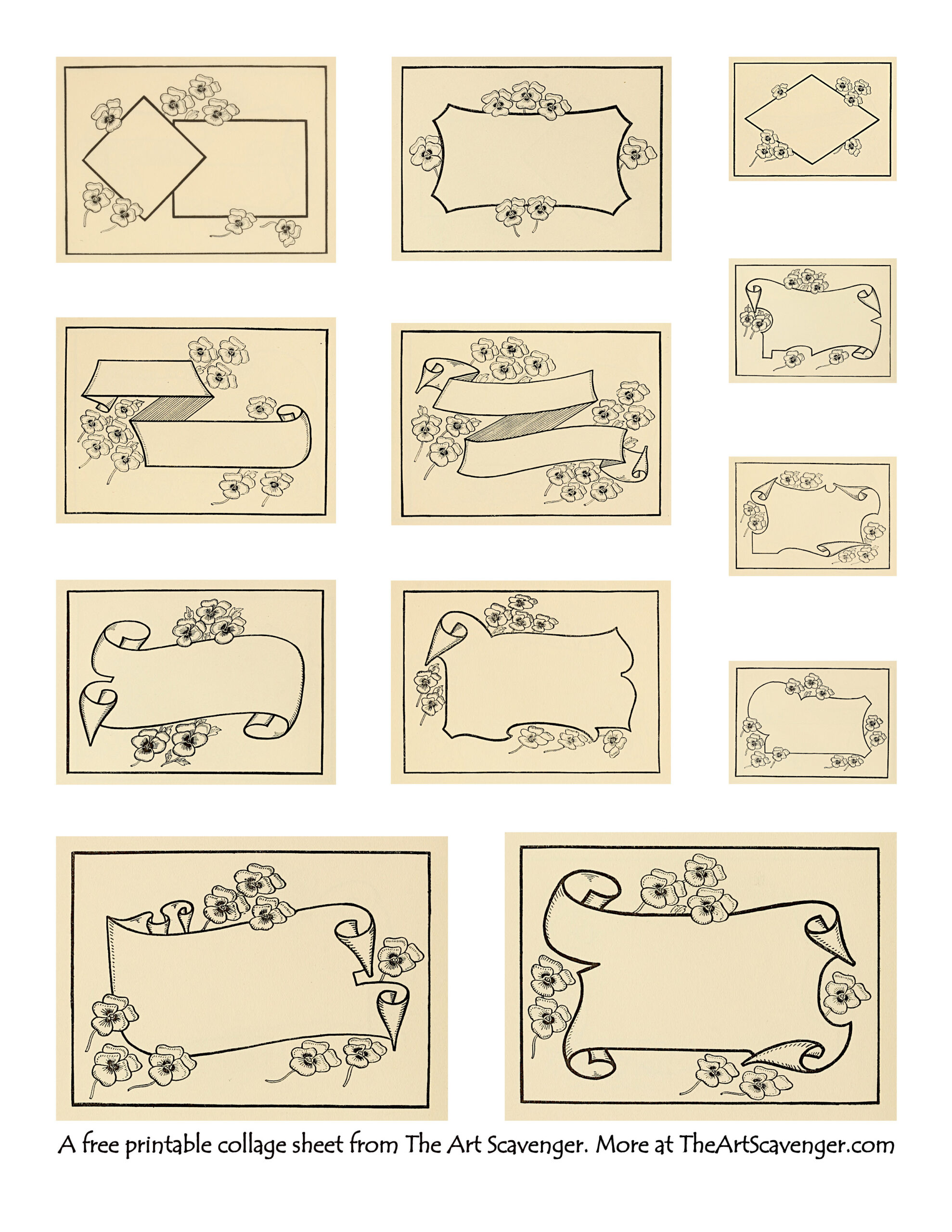 Free Printable Vintage Label Templates