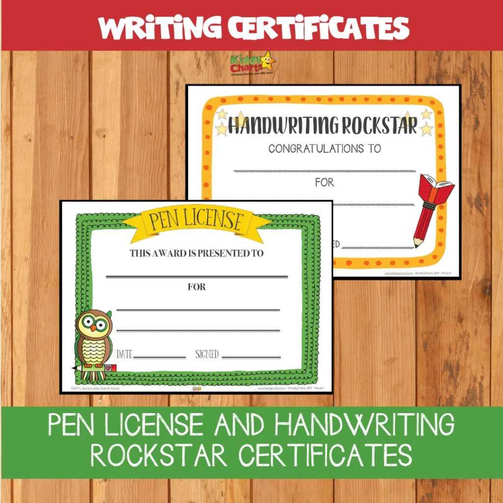 Get Your Pen License Certificate Pen License And Handwriting Rockstars