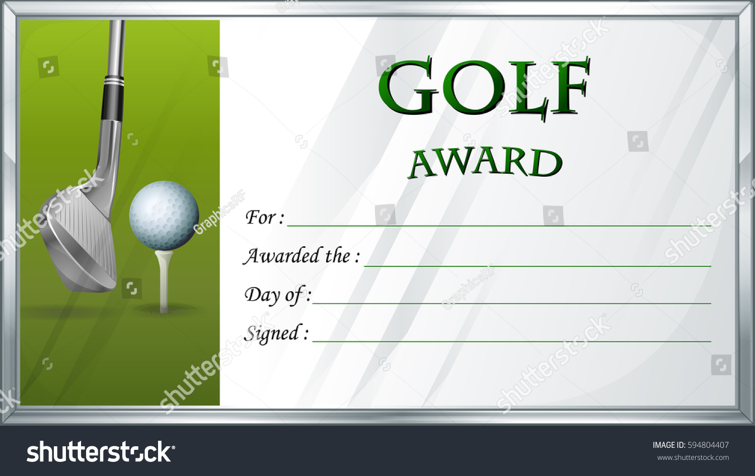 Golf Award Template Golf Ball Background Stock Vector Royalty Free 594804407 Shutterstock Golf Award Template Golf Ball Background Stock Vector Royalty Free 594804407 Shutterstock