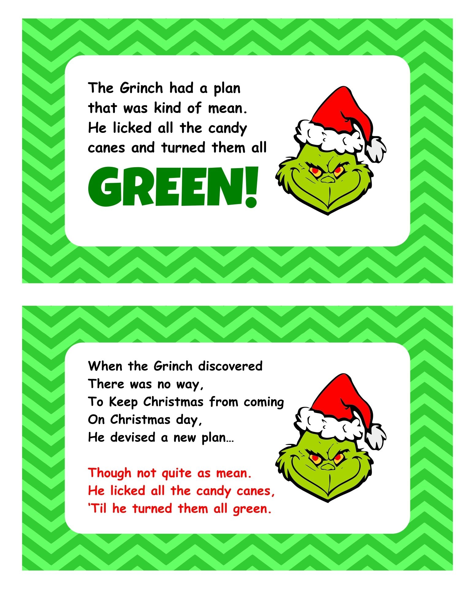 Grinch Pills Tags 10 Free PDF Printables Printablee