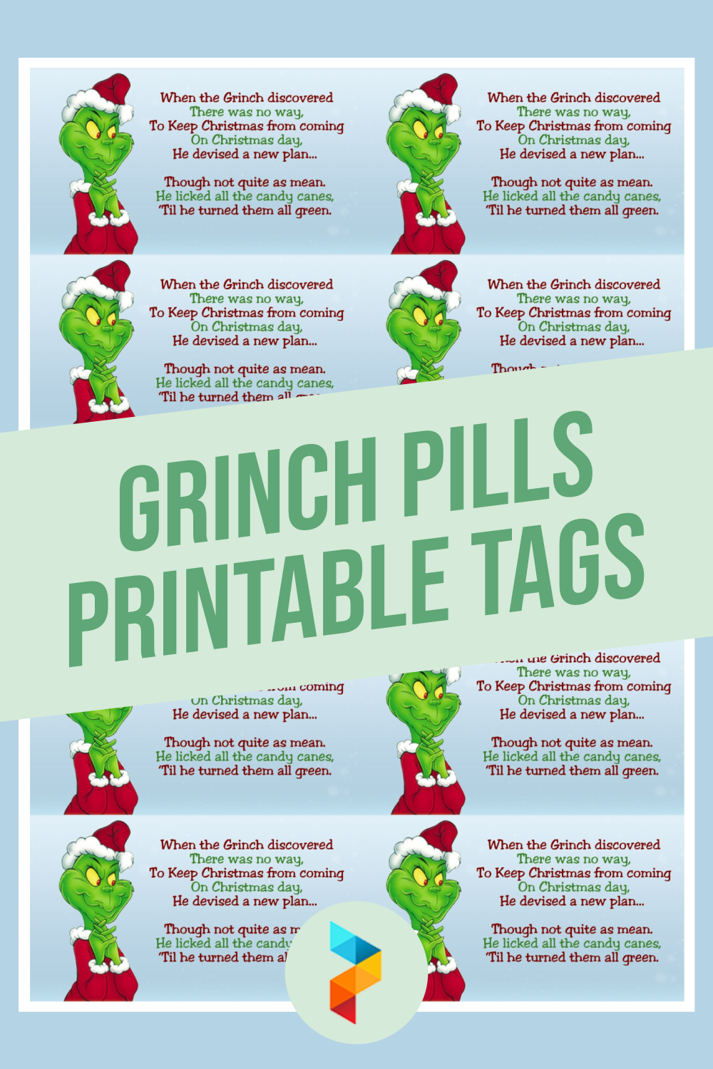 Free Printable Grinch Pills Templates